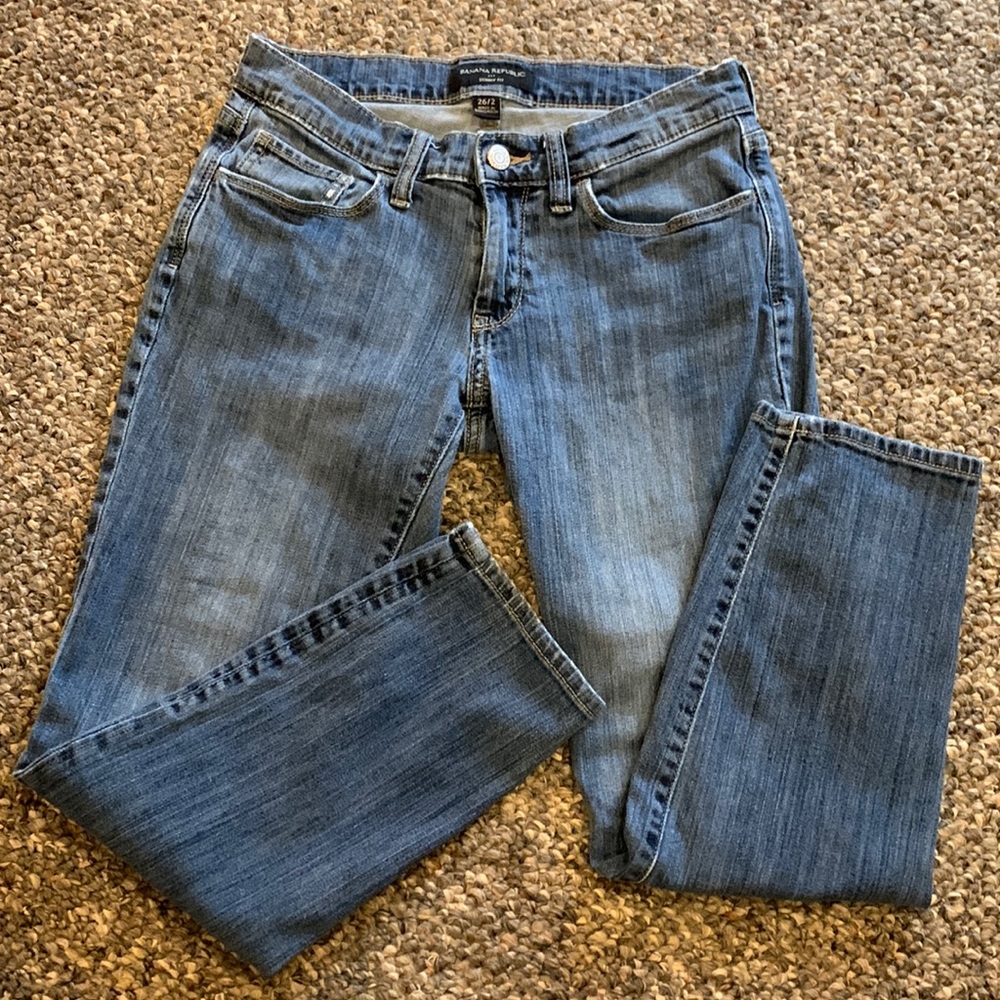 Banana Republic cropped jeans size 26/2 Skinny Fit